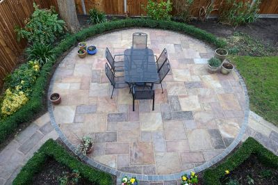 Stone Patio Design